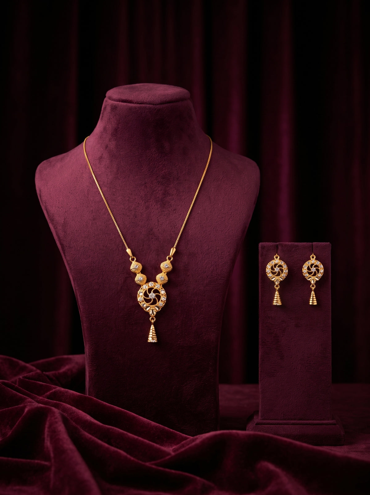21KT Gold Necklace-PS-20460