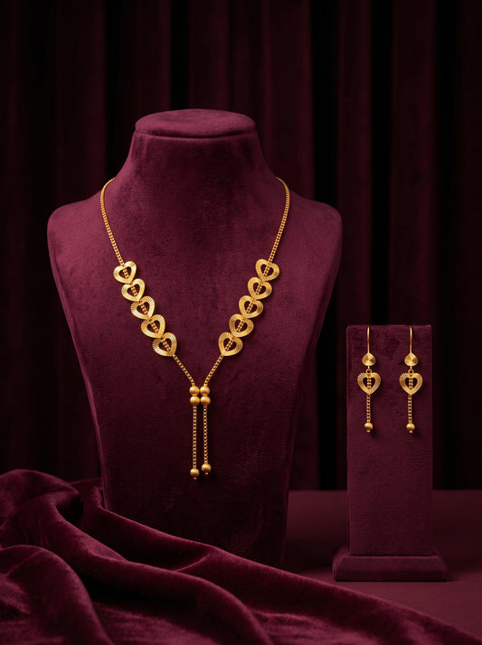 21KT Gold Necklace-PS-1949