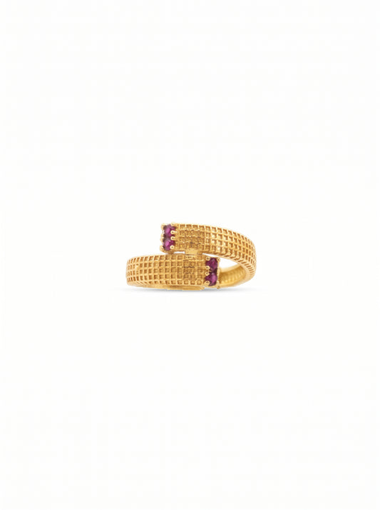 21KT Gold Ring-RG-21284-26