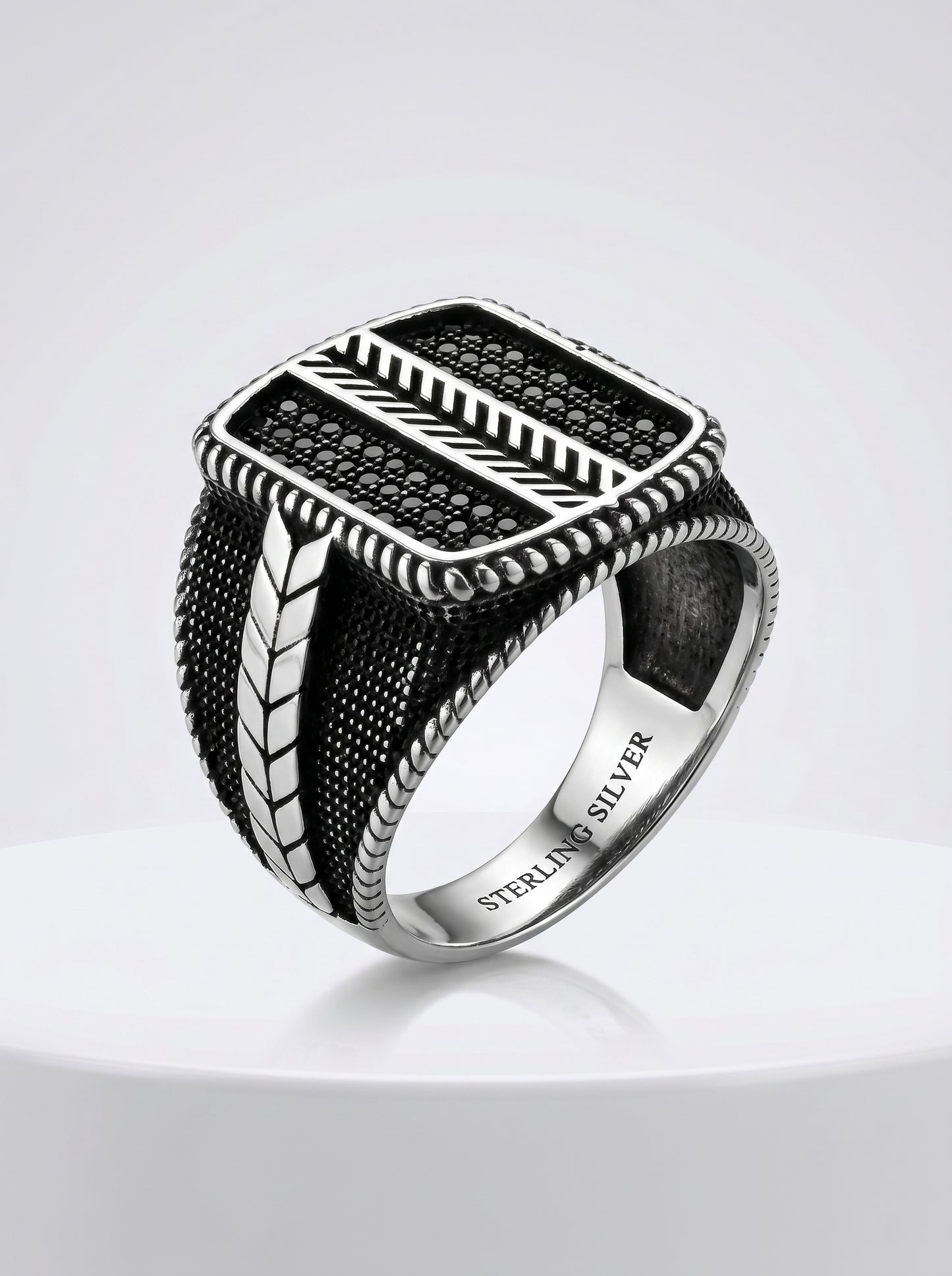 925 SILVER MEN RING-SR-20650