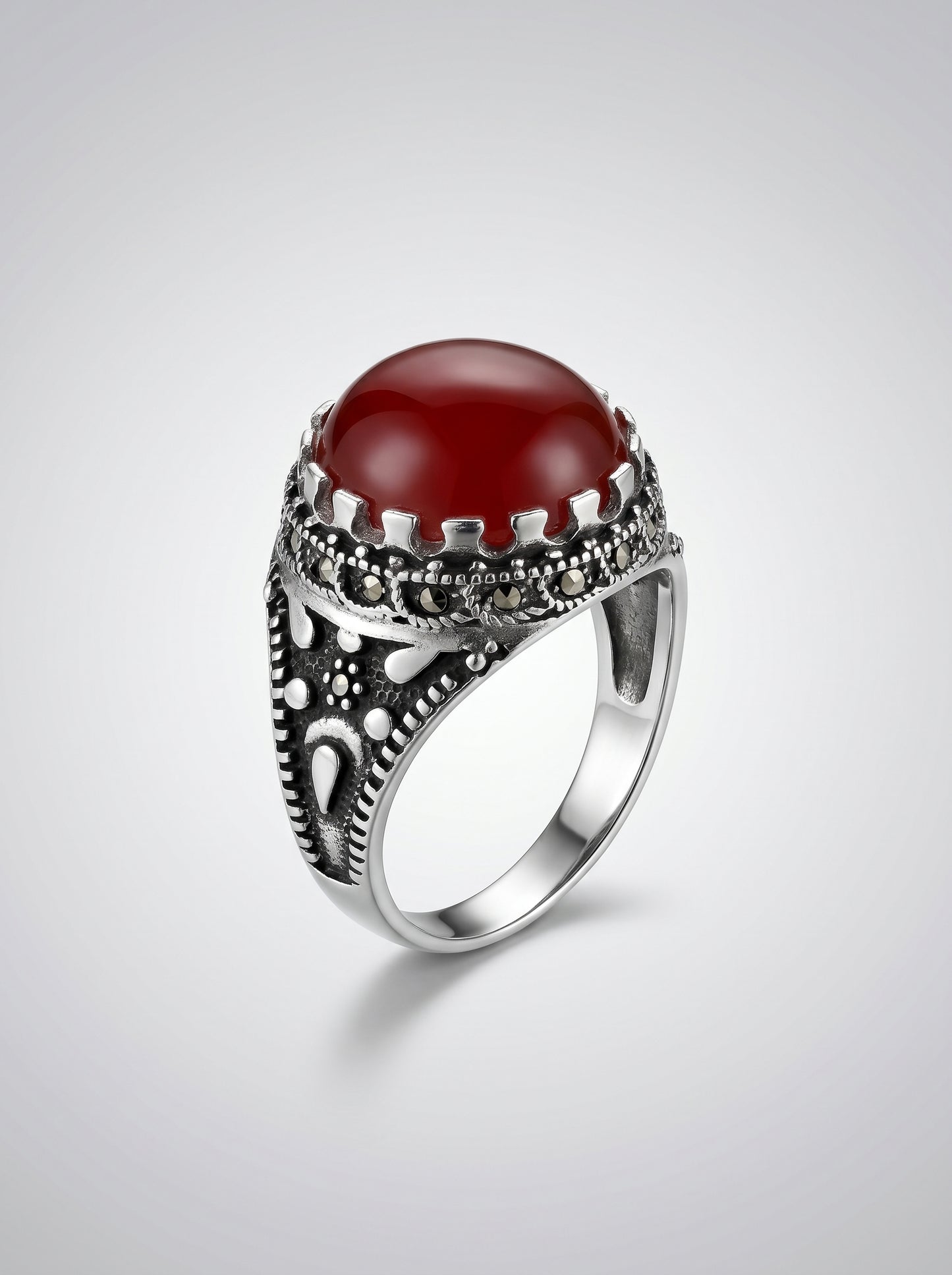 925 SILVER MEN RING-SR-17386