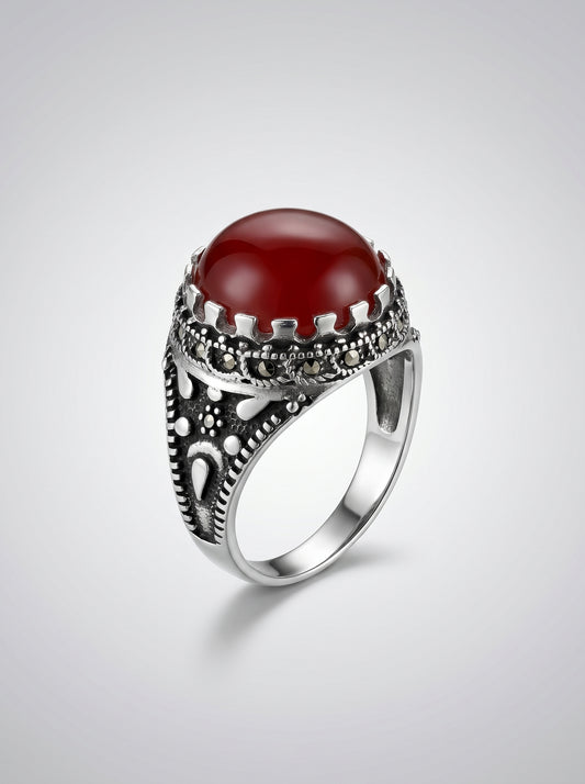 925 SILVER MEN RING-SR-17386