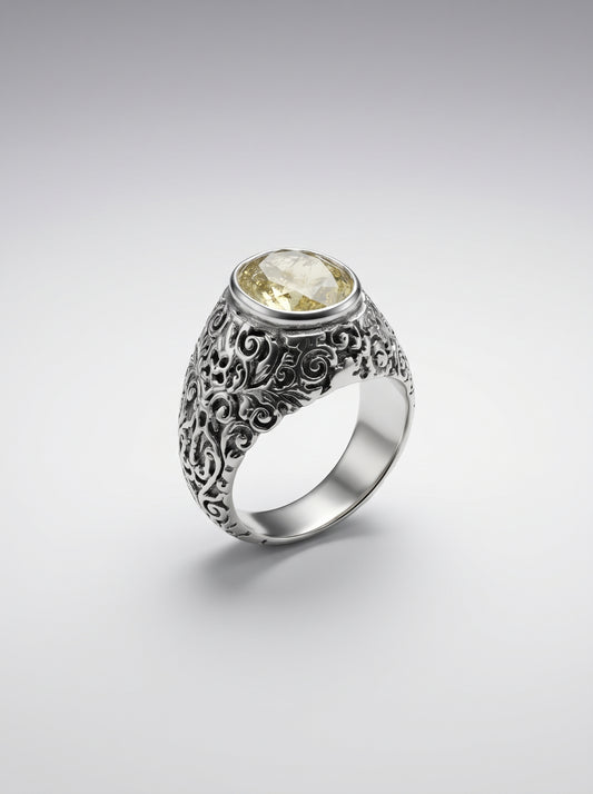 925 SILVER MEN RING-SR-20452