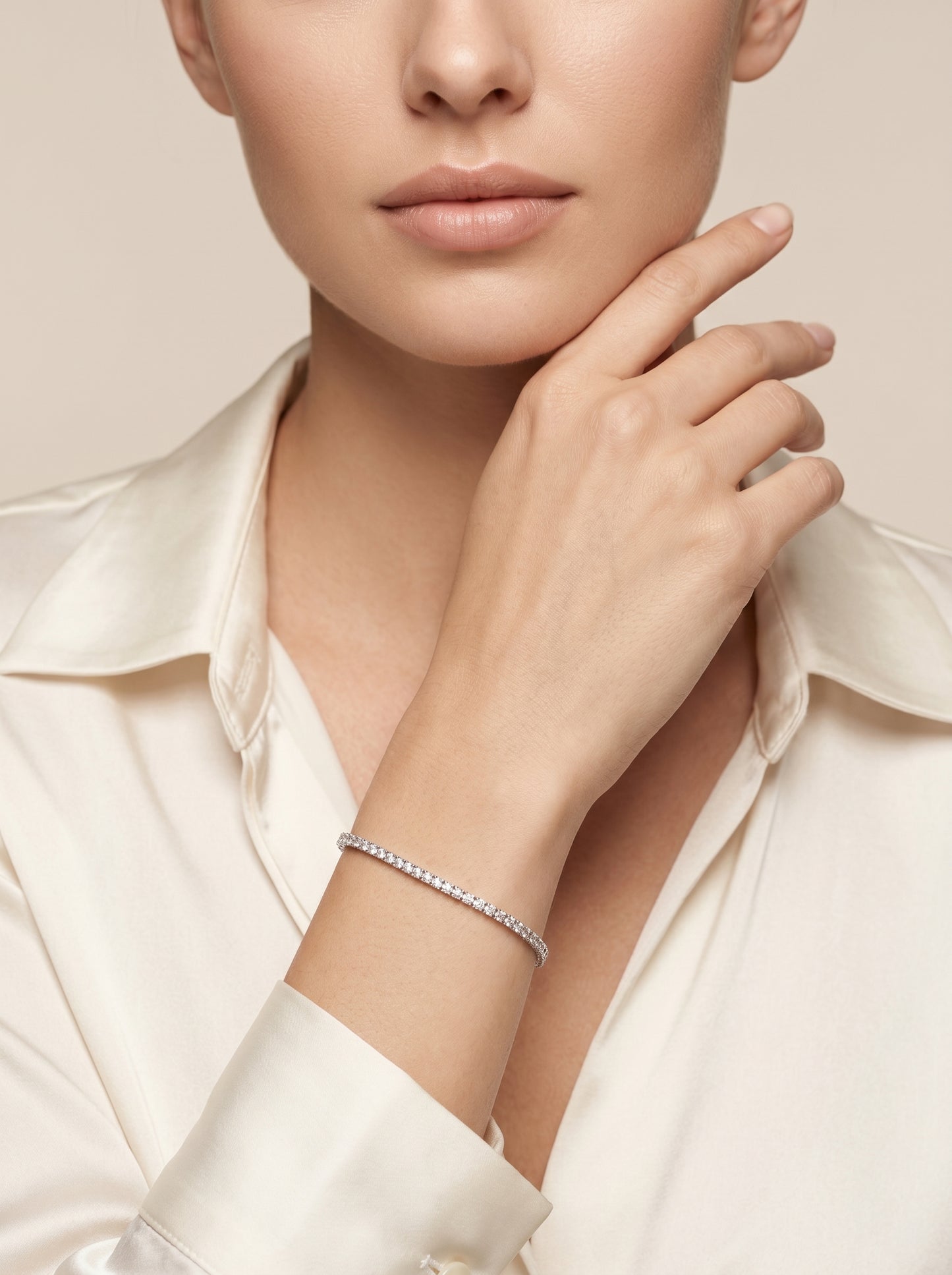 925 Sterling Silver Women Bracelet-SBT-20101