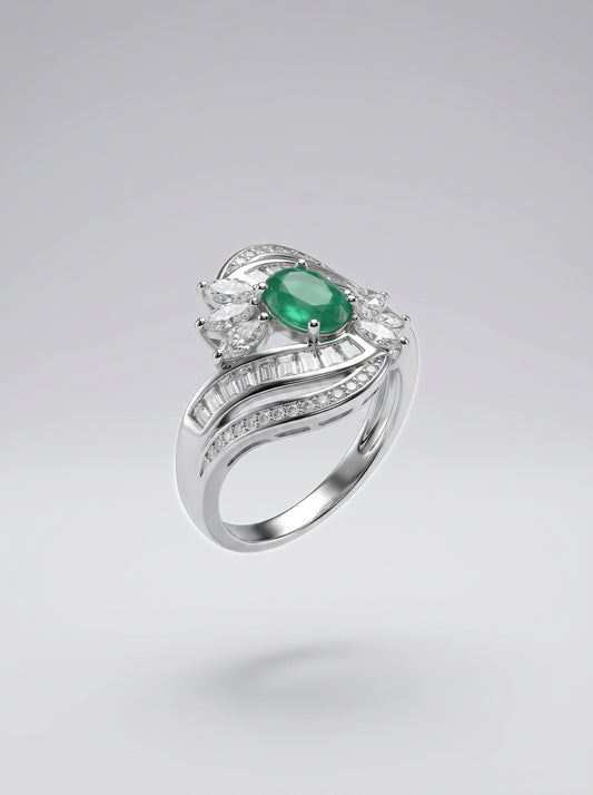 925 SILVER WOMEN RING-SR-20204