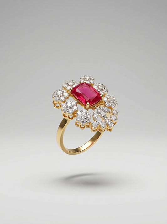 925 SILVER WOMEN RING-SR-20205
