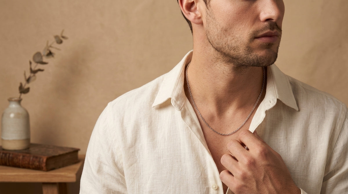 925 SILVER MEN CHAIN-SC-20488