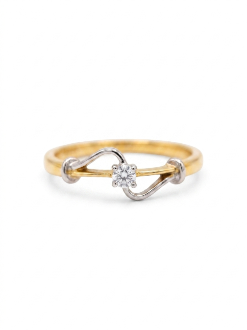 21KT Diamond Ring-DR-20096-24