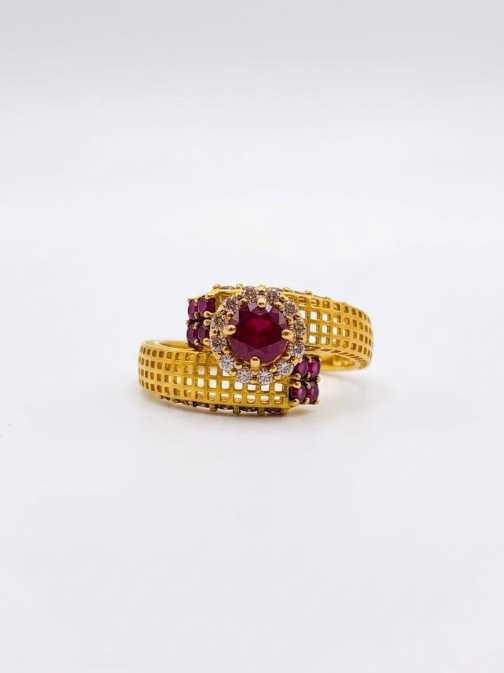 21KT Gold Ring-RG-21242