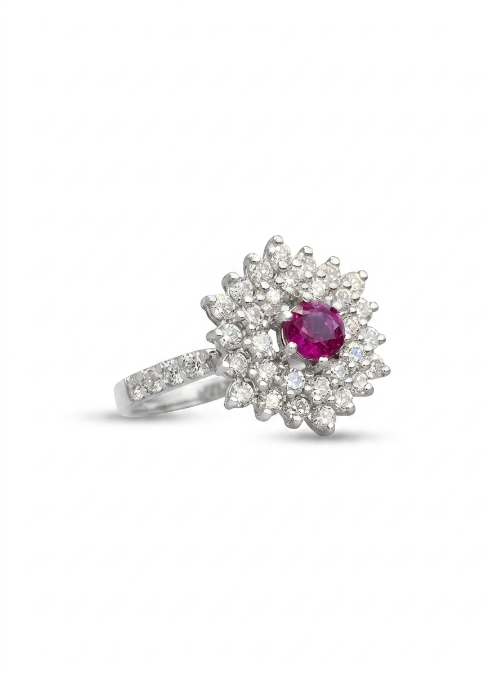 21KT Diamond Ring-DR-20203