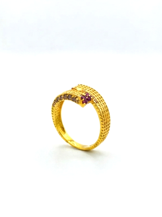21KT Gold Ring-RG-21284-26