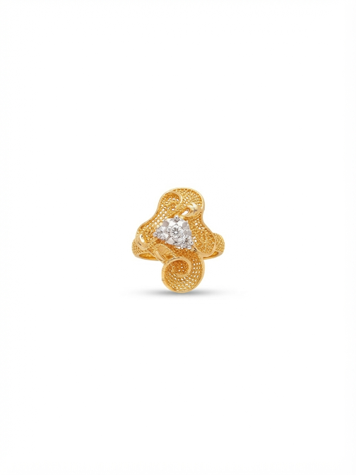 21KT Gold Ring-RG-21212-26