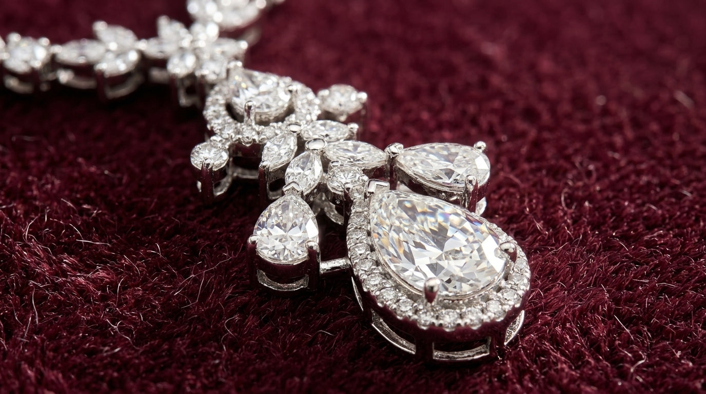 925 Silver Sterling Nacklace Set-SNS-20141