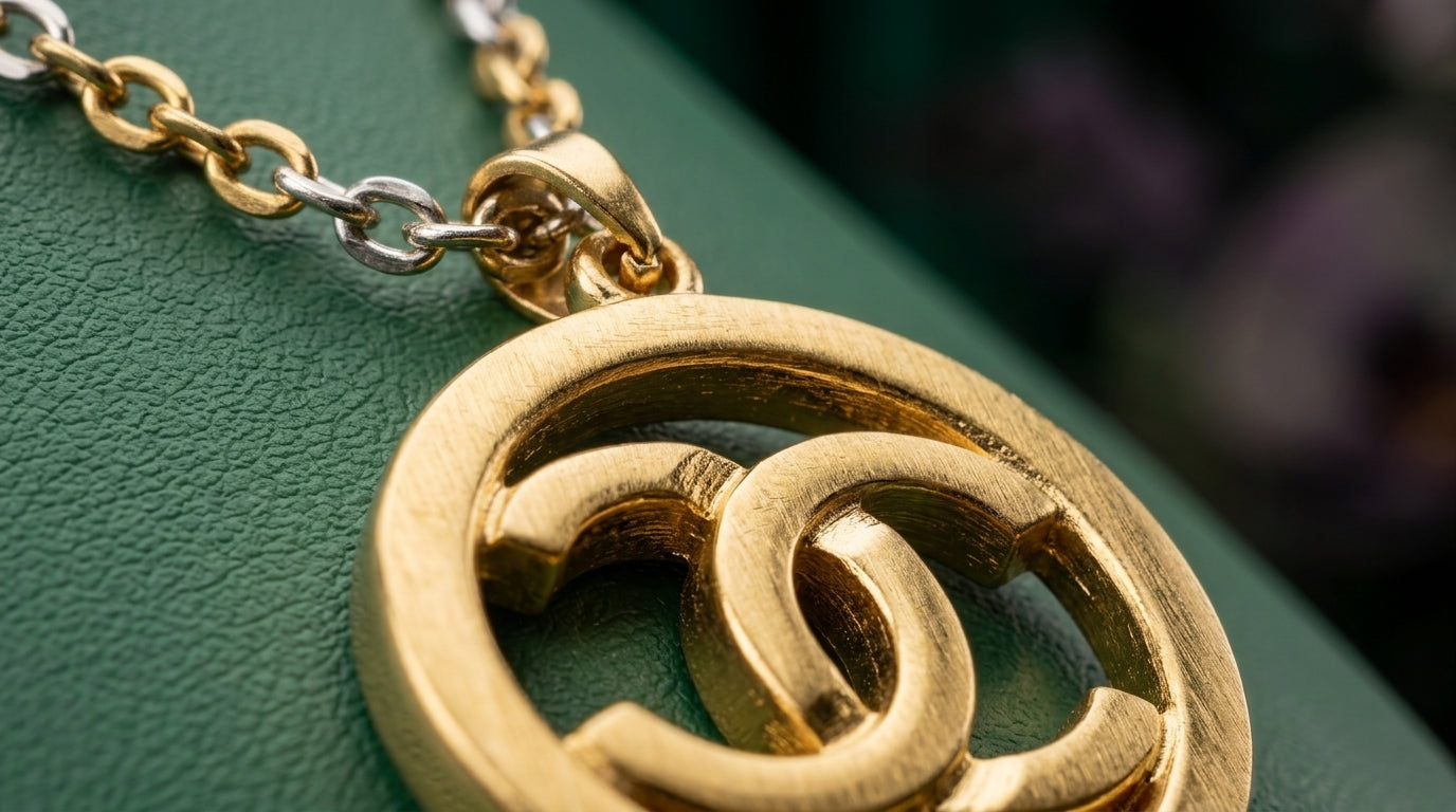 21KT Gold Locket Set-LS-20174